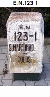 E.N. 123-1 - So Martinho das Amoreiras
 - Est. Amoreiras-Odemira - Colos